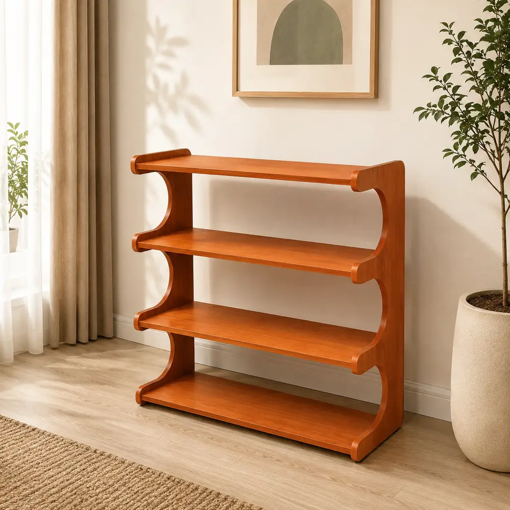 Étagère décorative multi niveaux